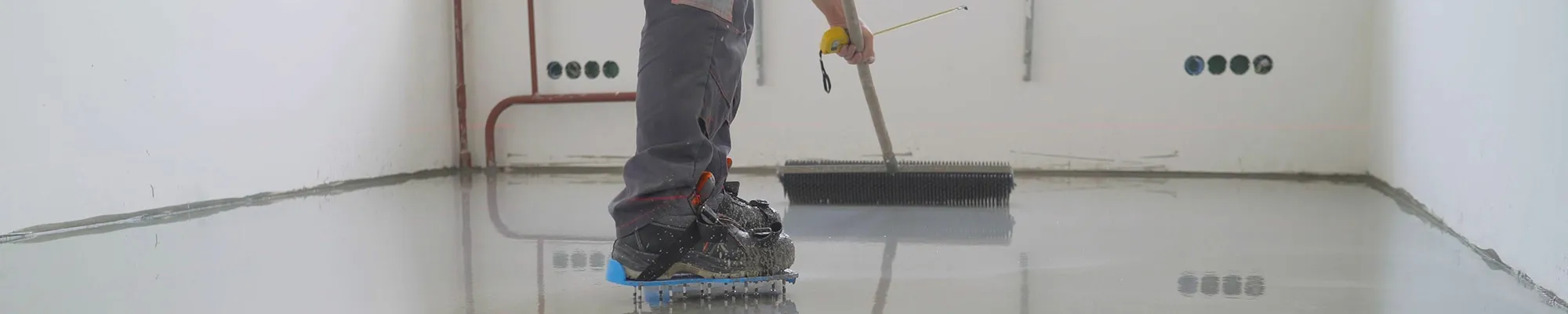 Ein Boden und ein Mann