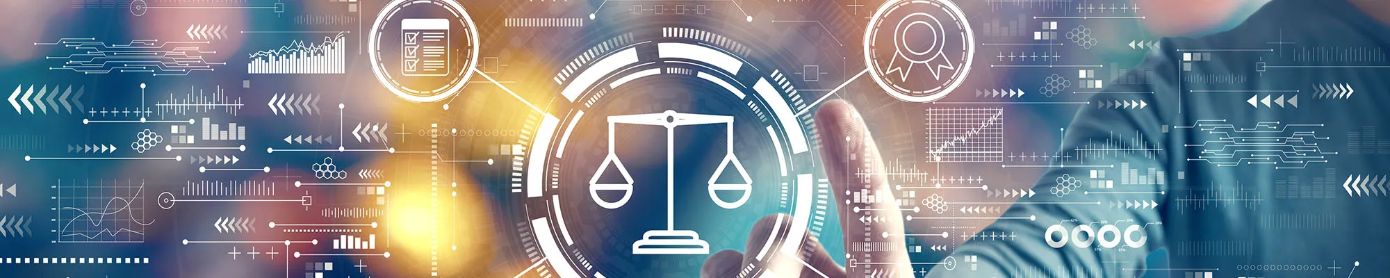 Digitale Darstellung von Rechts